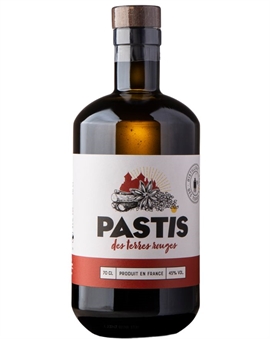 Verdrenne Pastis des Terres Rouge Anise Liqueur France 70 cl 45%